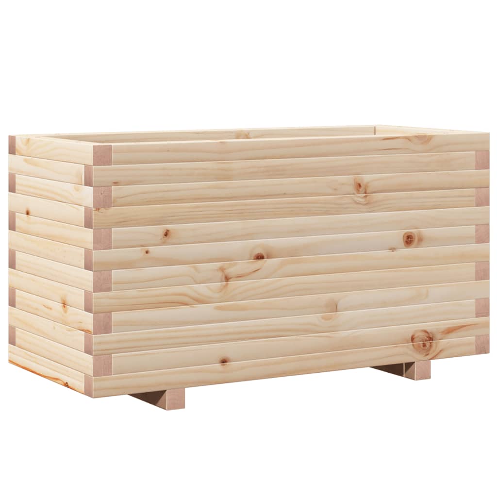 Jardinière Vidaxx 90x40x49,5 cm bois de pin massif