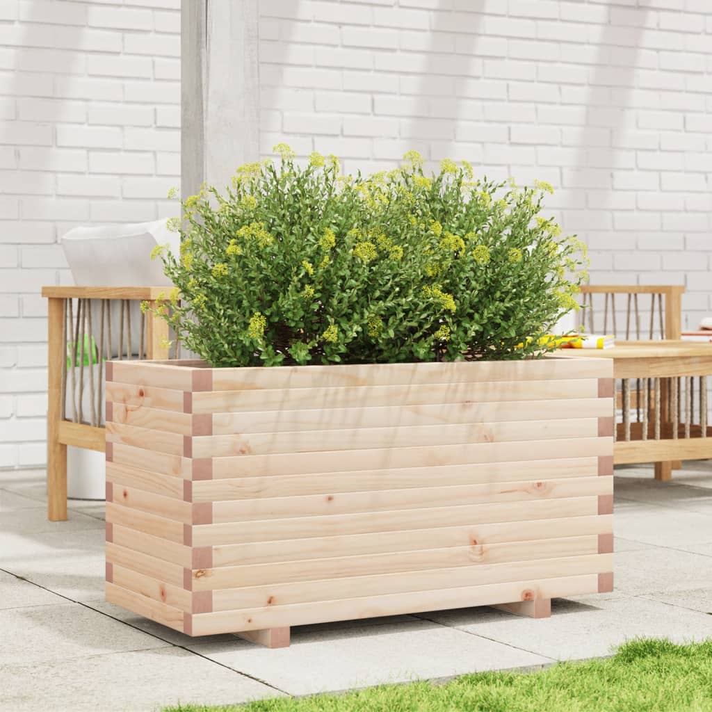 Jardinière Vidaxx 90x40x49,5 cm bois de pin massif