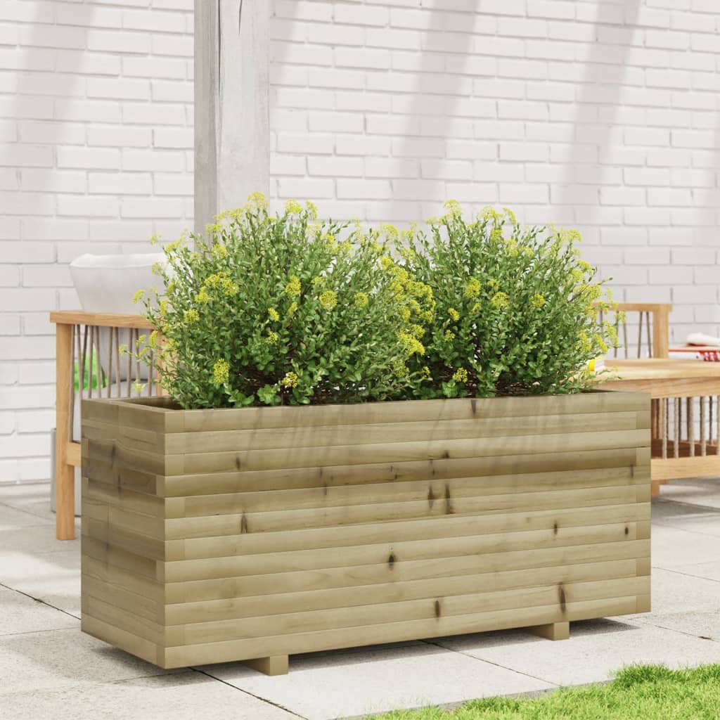 Jardinière Vidaxx 110x40x49,5 cm bois de pin imprégné
