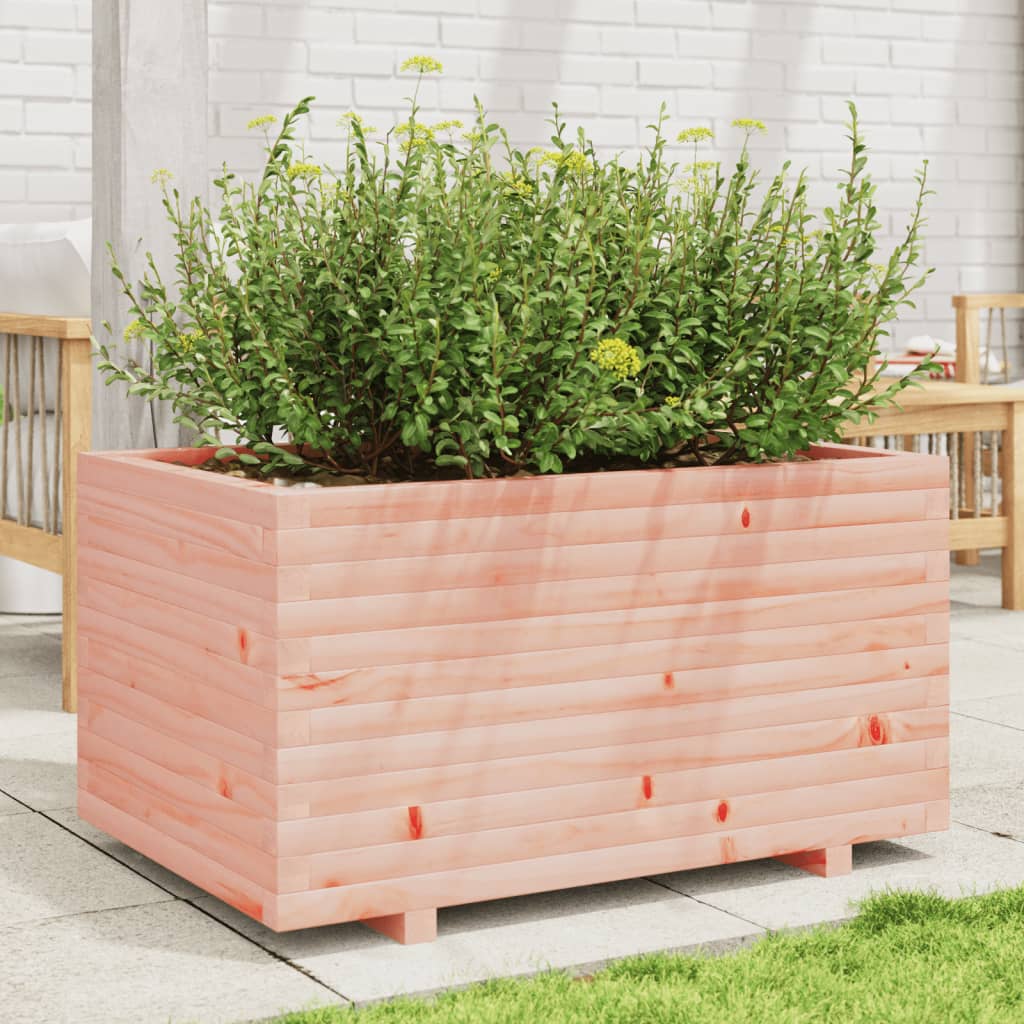 VidaXL Jardinière 90x60x49,5 cm bois de Douglas massif
