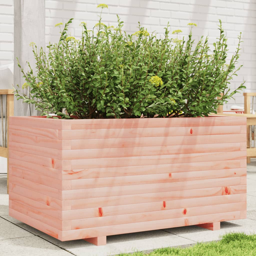 VidaXL Jardinière 90x60x49,5 cm bois de Douglas massif
