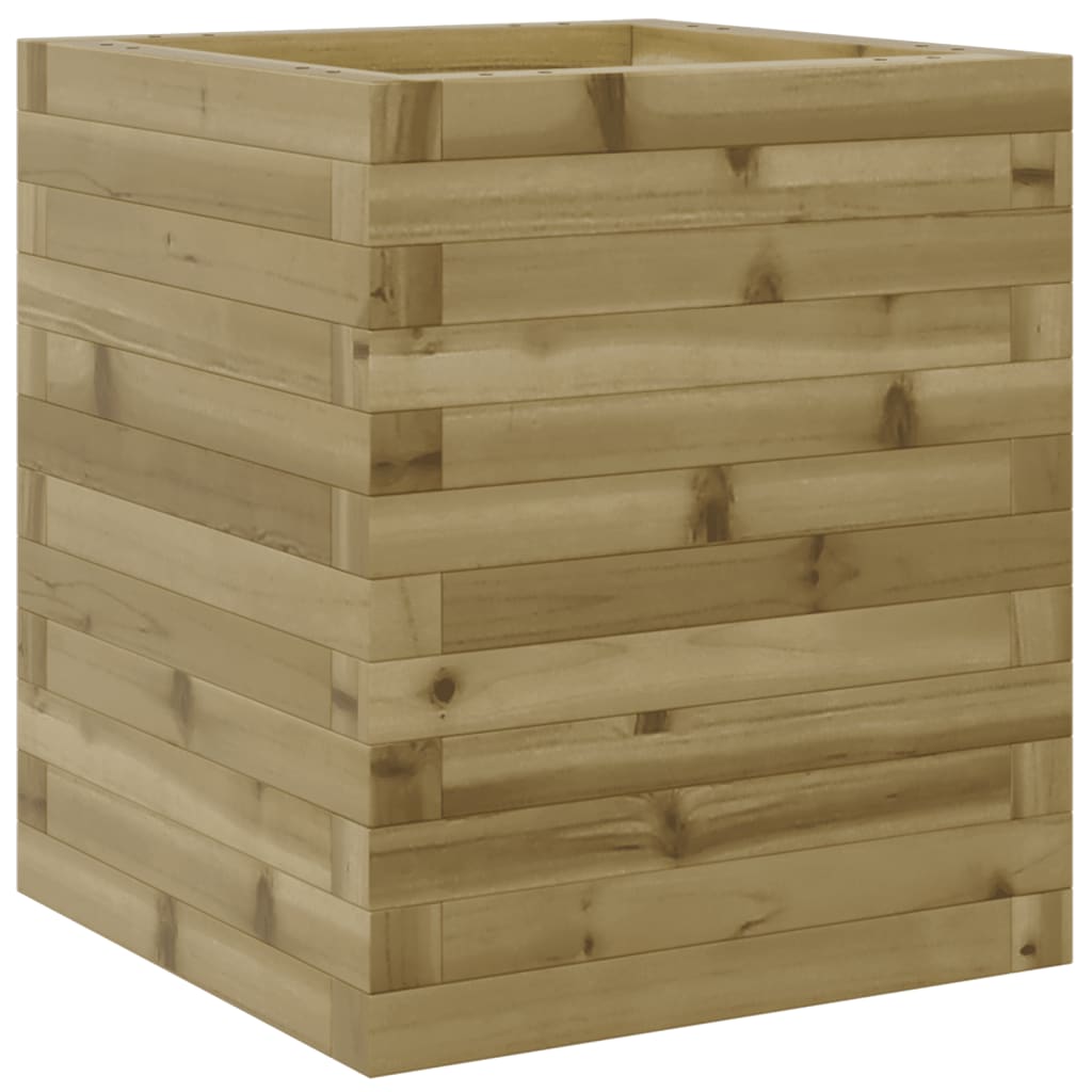 VidaXL Jardinière 40x40x46 cm bois de pin imprégné