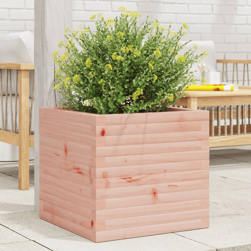 VidaXL Jardinière 50x50x46 cm bois de Douglas massif