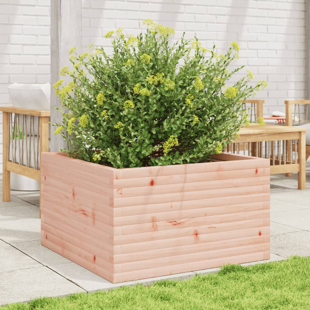 VidaXL Jardinière 80x80x46 cm bois de Douglas massif