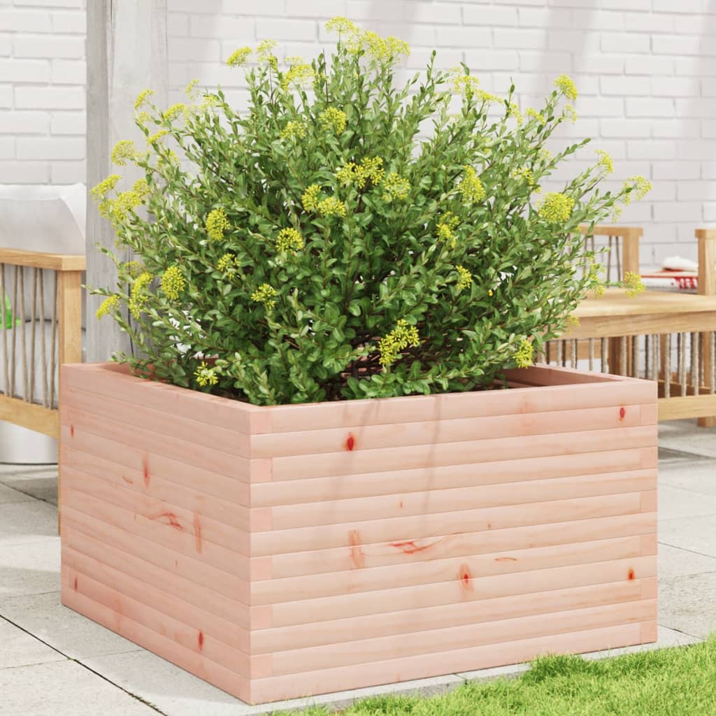 VidaXL Jardinière 80x80x46 cm bois de Douglas massif