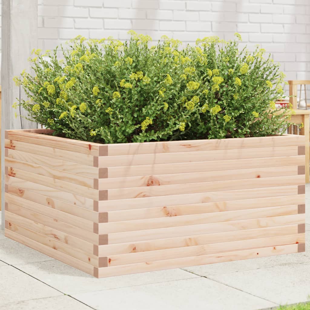 VidaXL Jardinière 90x90x46 cm bois de pin massif