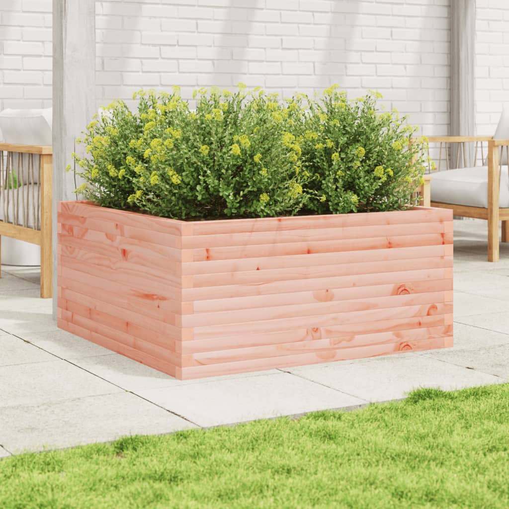 VidaXL Jardinière 100x100x46 cm bois de Douglas massif