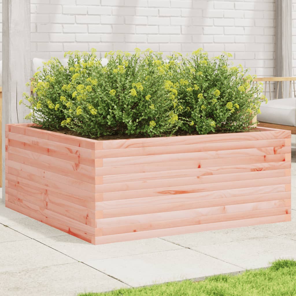 VidaXL Jardinière 110x110x46 cm bois de Douglas massif