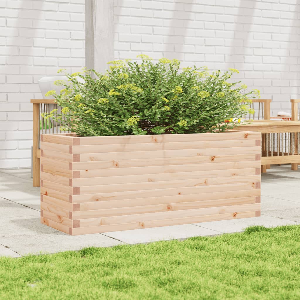 VidaXL Jardinière 110x40x46 cm bois de pin massif
