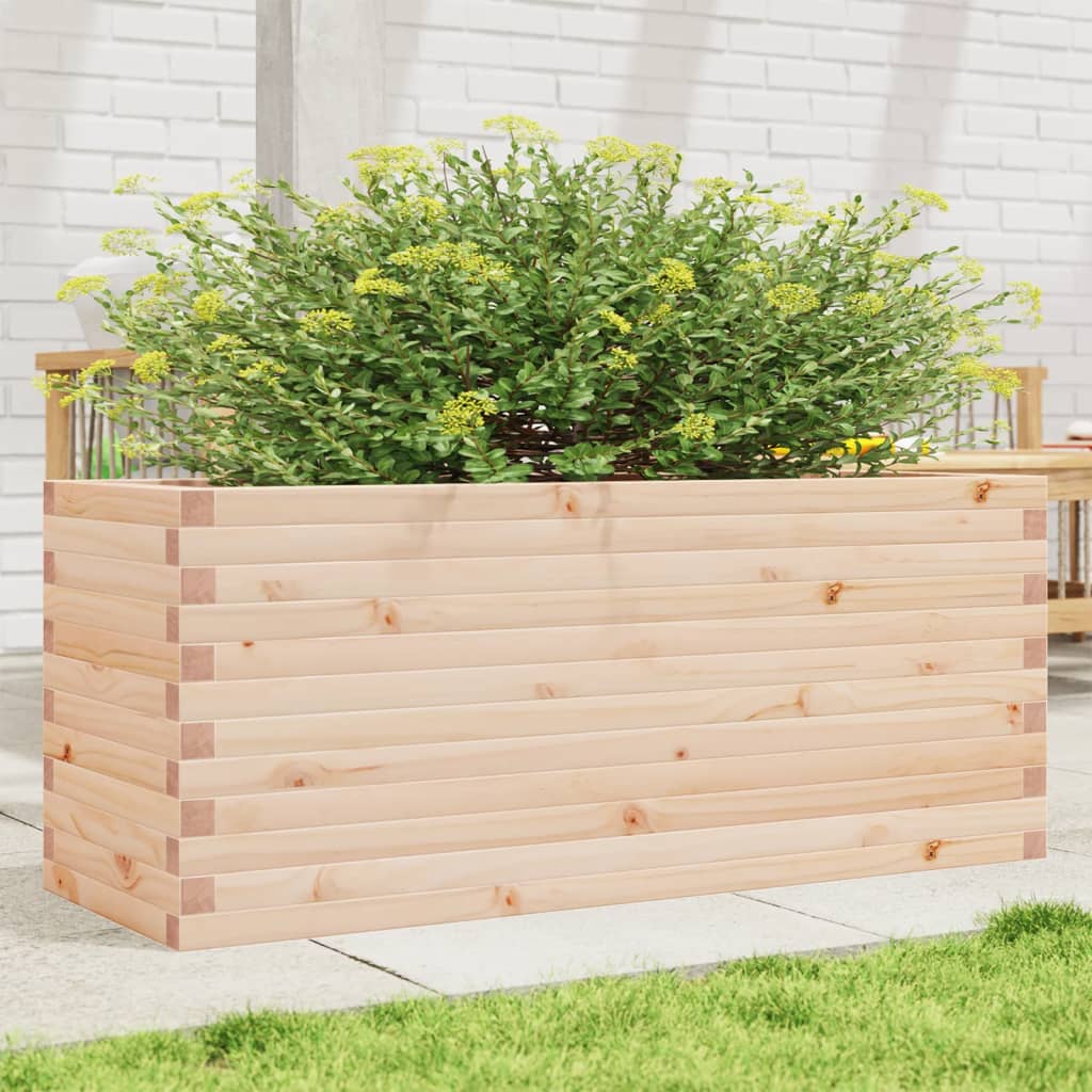 VidaXL Jardinière 110x40x46 cm bois de pin massif