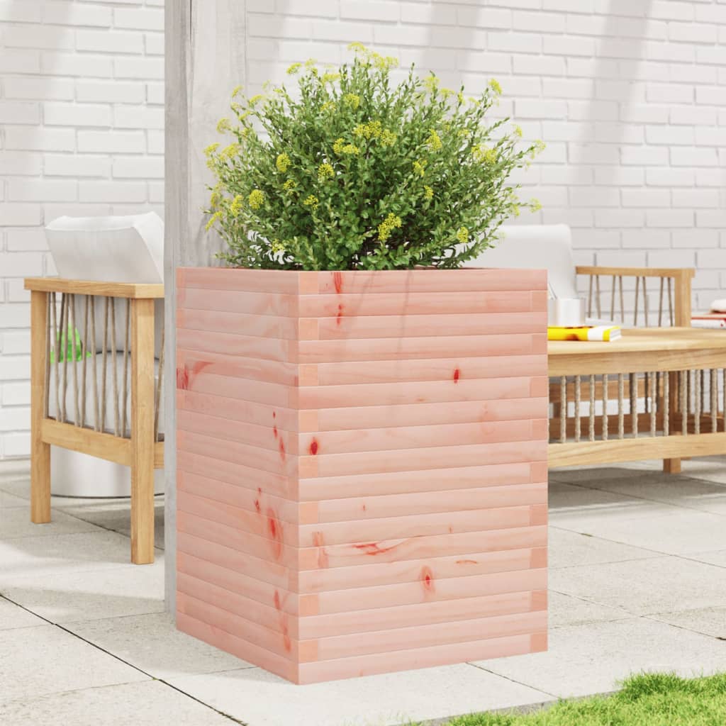 VidaXL Jardinière 50x50x68,5 cm bois de Douglas massif