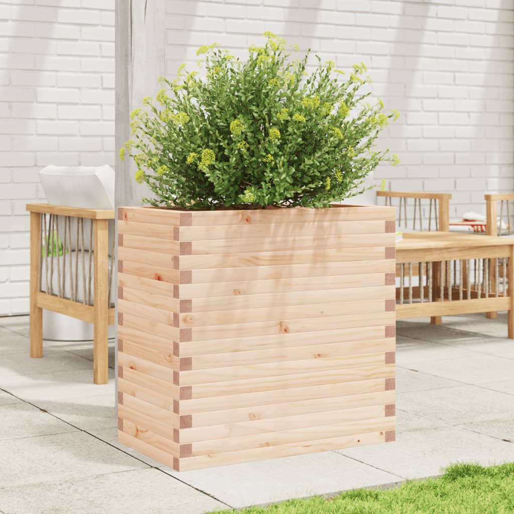 VidaXL Jardinière 70x40x68,5 cm bois de pin massif