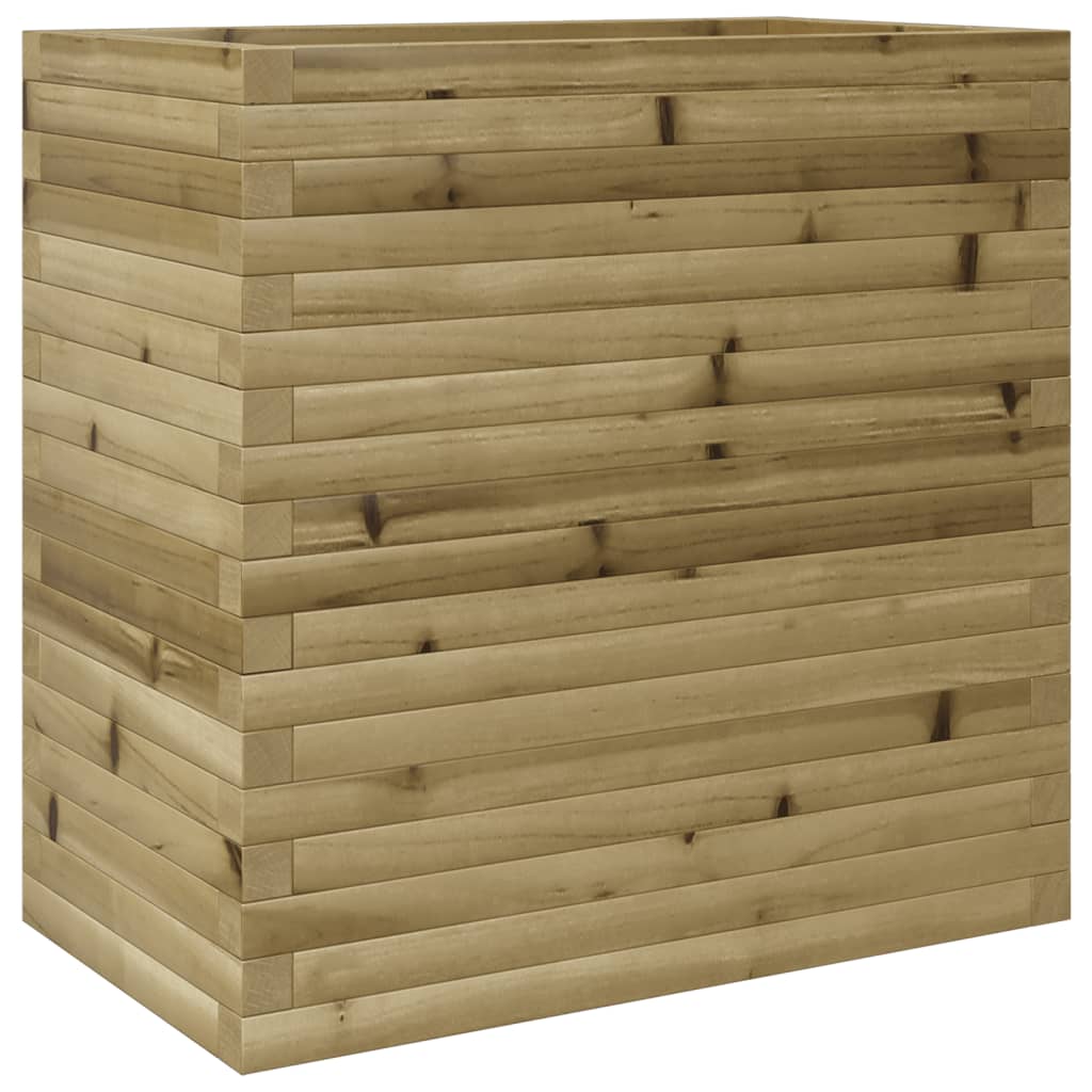 VidaXL Jardinière 70x40x68,5 cm bois de pin imprégné