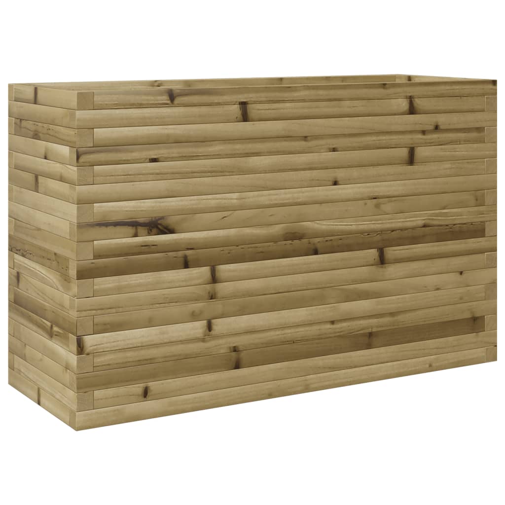 VidaXL Jardinière 110x40x68,5 cm bois de pin imprégné