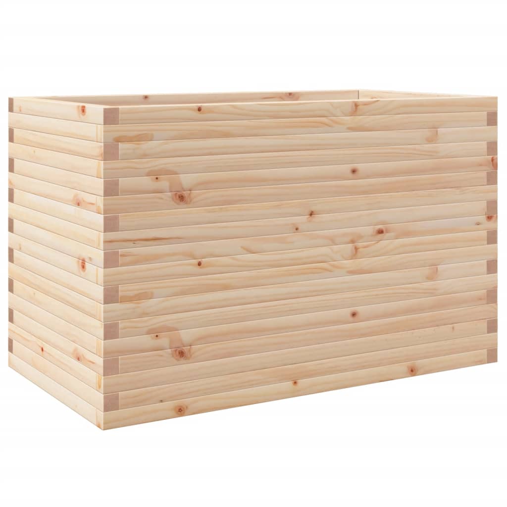 VidaXL Jardinière 110x60x68,5 cm bois de pin massif