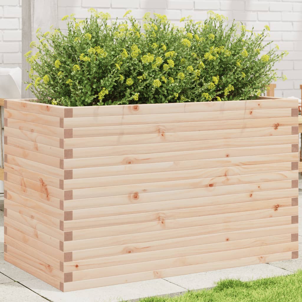 VidaXL Jardinière 110x60x68,5 cm bois de pin massif