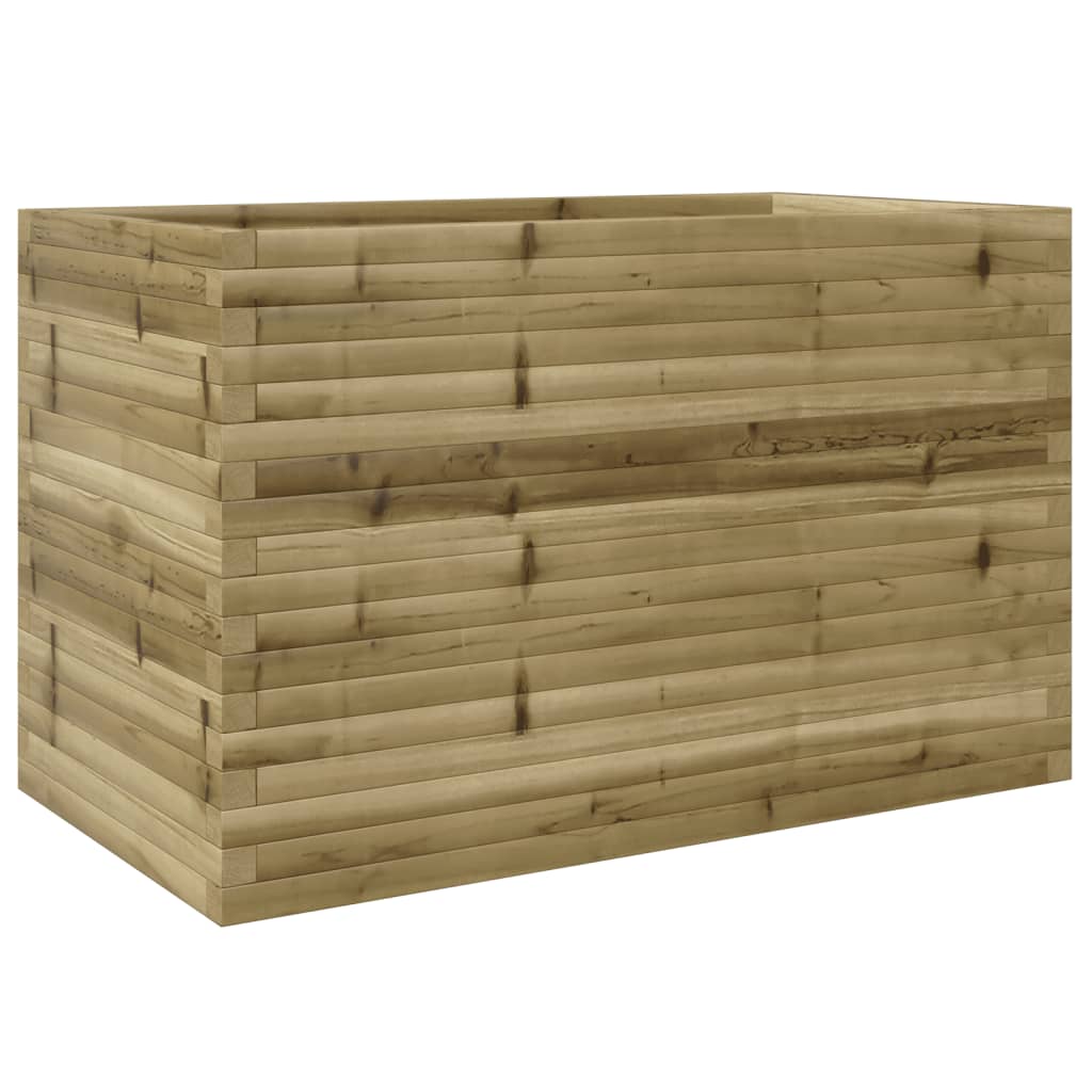 VidaXL Jardinière 110x60x68,5 cm bois de pin imprégné