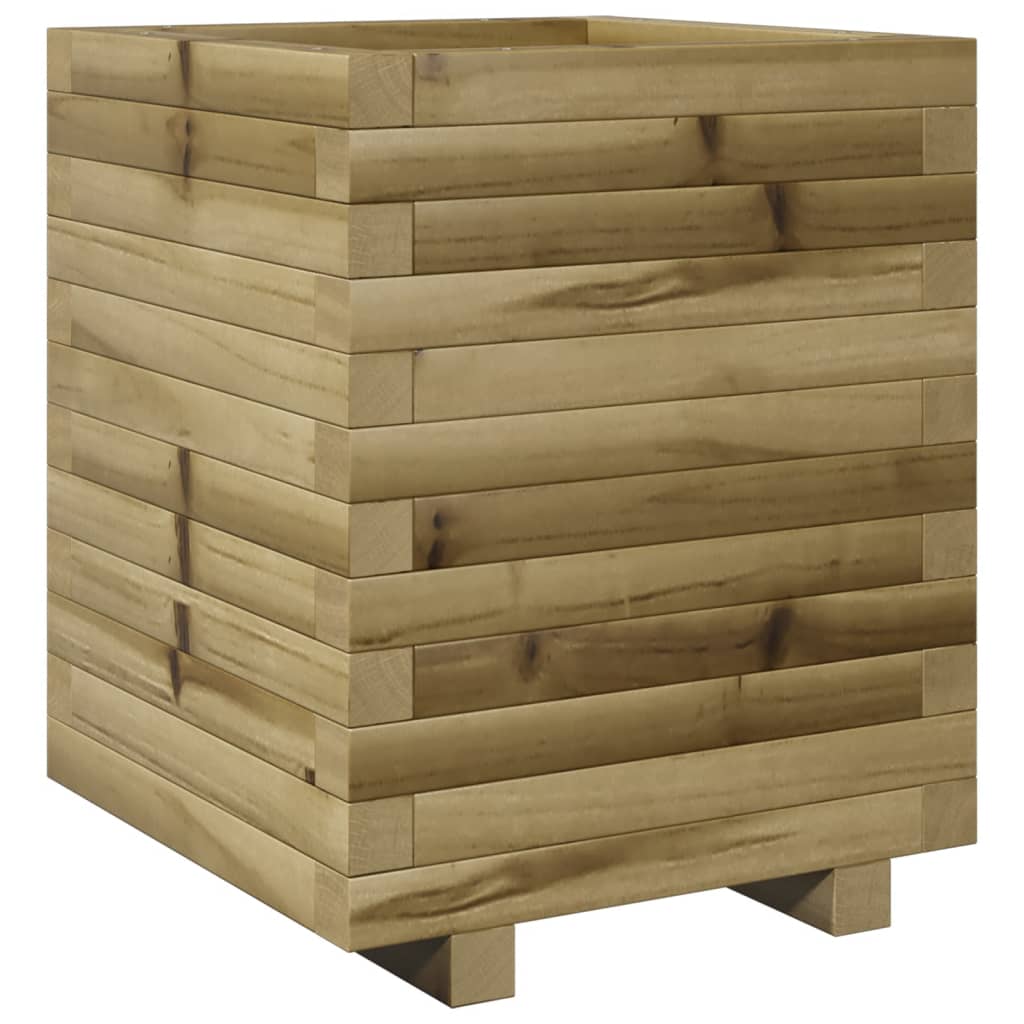 VidaXL Jardinière 40x40x49,5 cm bois de pin imprégné