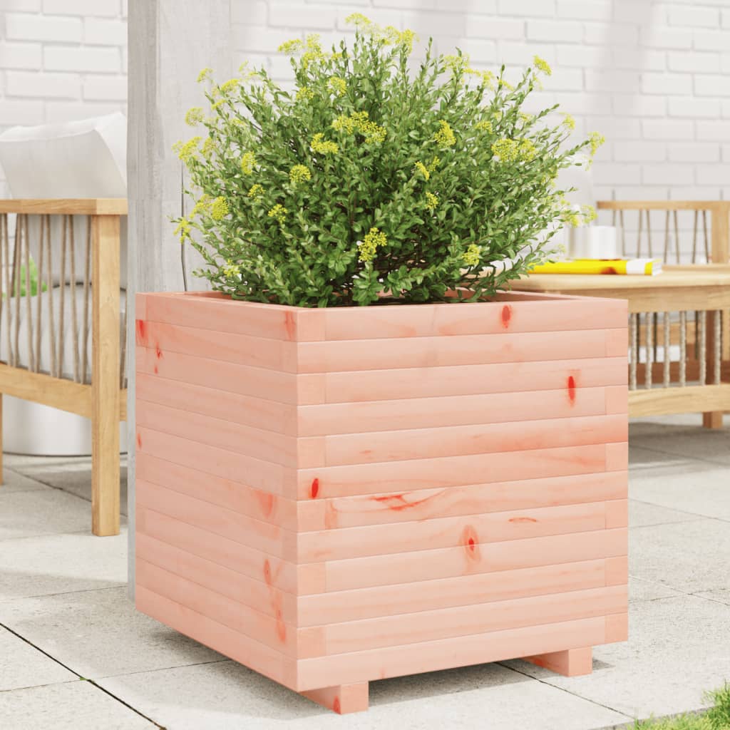 VidaXL Jardinière 50x50x49,5 cm bois de Douglas massif