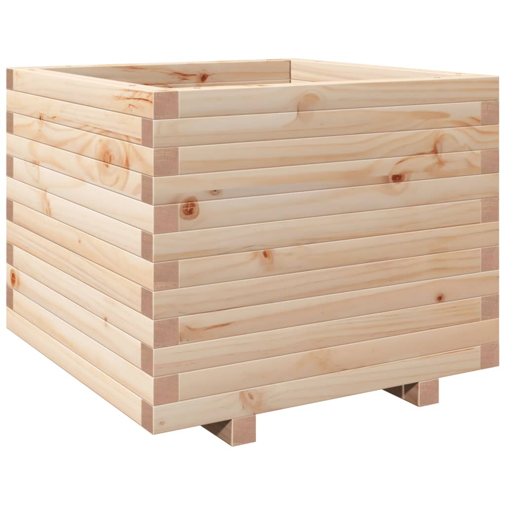 VidaXL Jardinière 60x60x49,5 cm bois de pin massif
