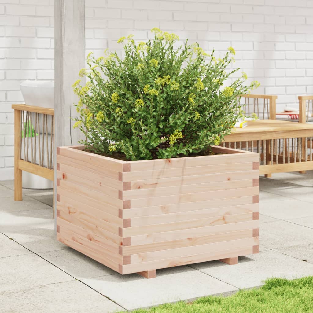 VidaXL Jardinière 70x70x49,5 cm bois de pin massif