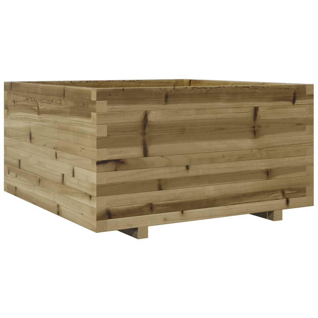 VidaXL Jardinière 90x90x49,5 cm bois de pin imprégné