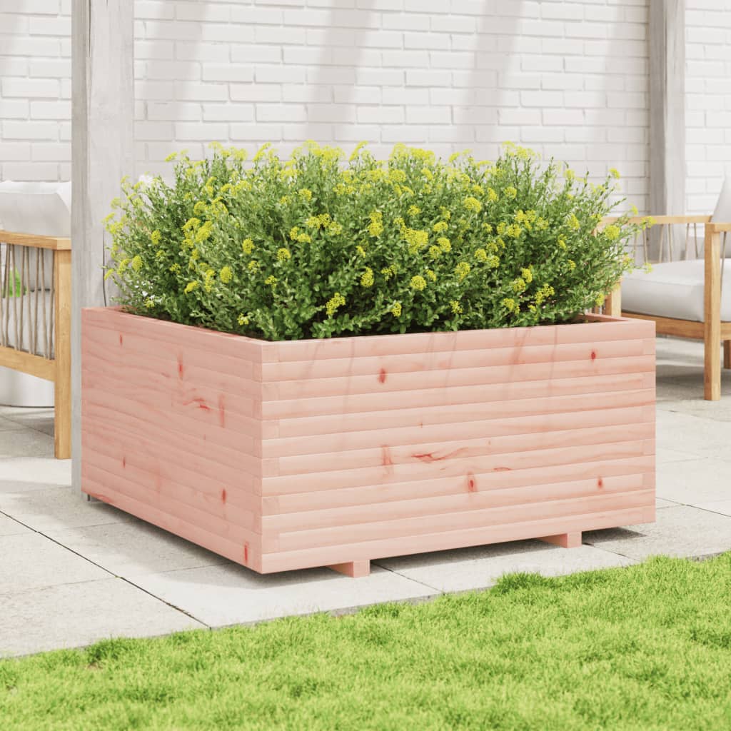 VidaXL Jardinière 100x100x49,5 cm bois de Douglas massif