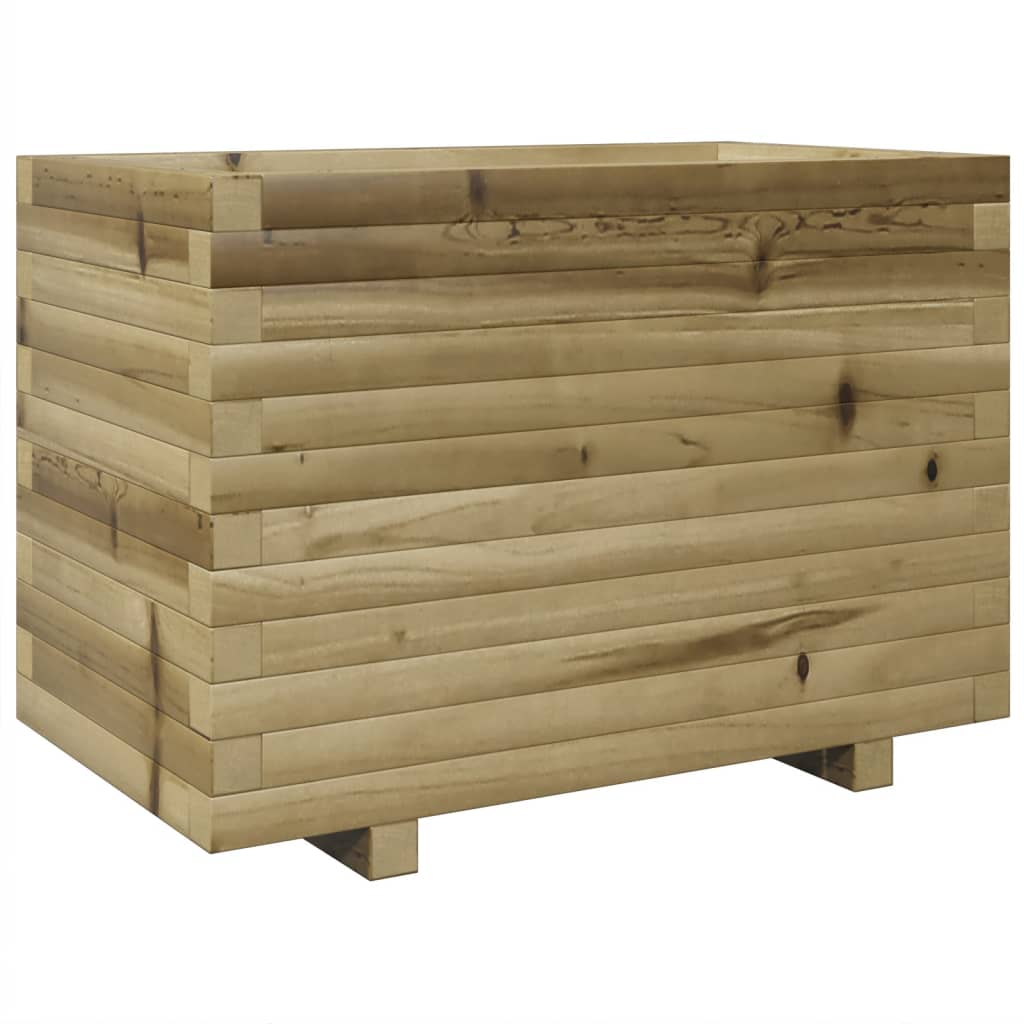 VidaXL Jardinière 70x40x49,5 cm bois de pin imprégné