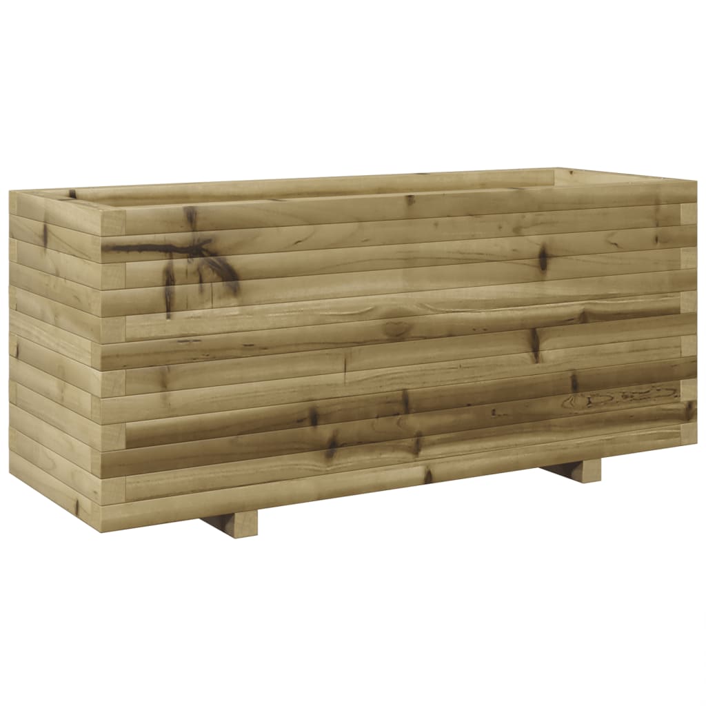 VidaXL Jardinière 110x40x49,5 cm bois de pin imprégné