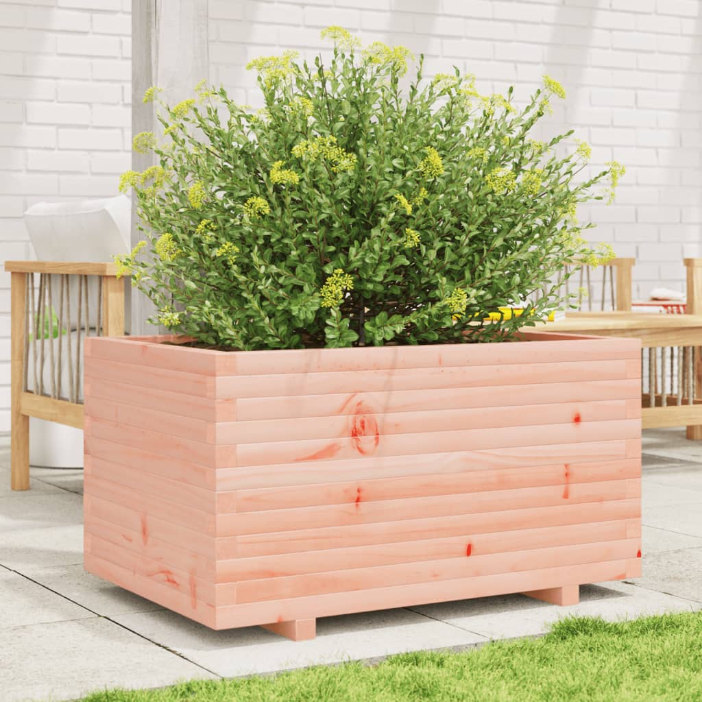 VidaXL Jardinière 90x60x49,5 cm bois de Douglas massif