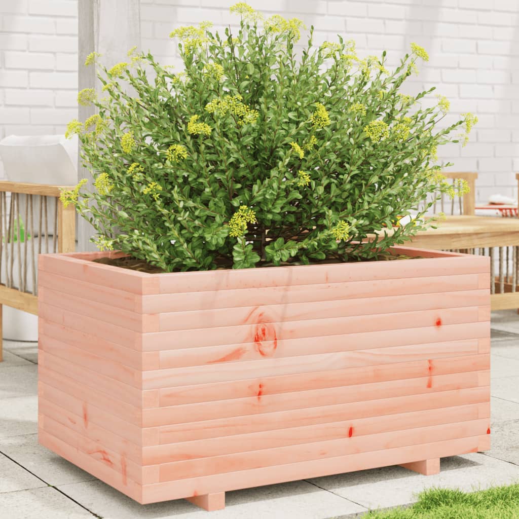 VidaXL Jardinière 90x60x49,5 cm bois de Douglas massif