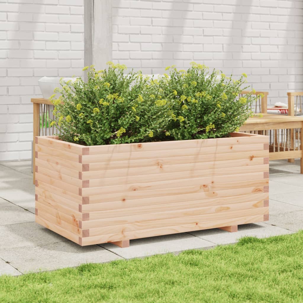 VidaXL Jardinière 110x60x49,5 cm bois de pin massif