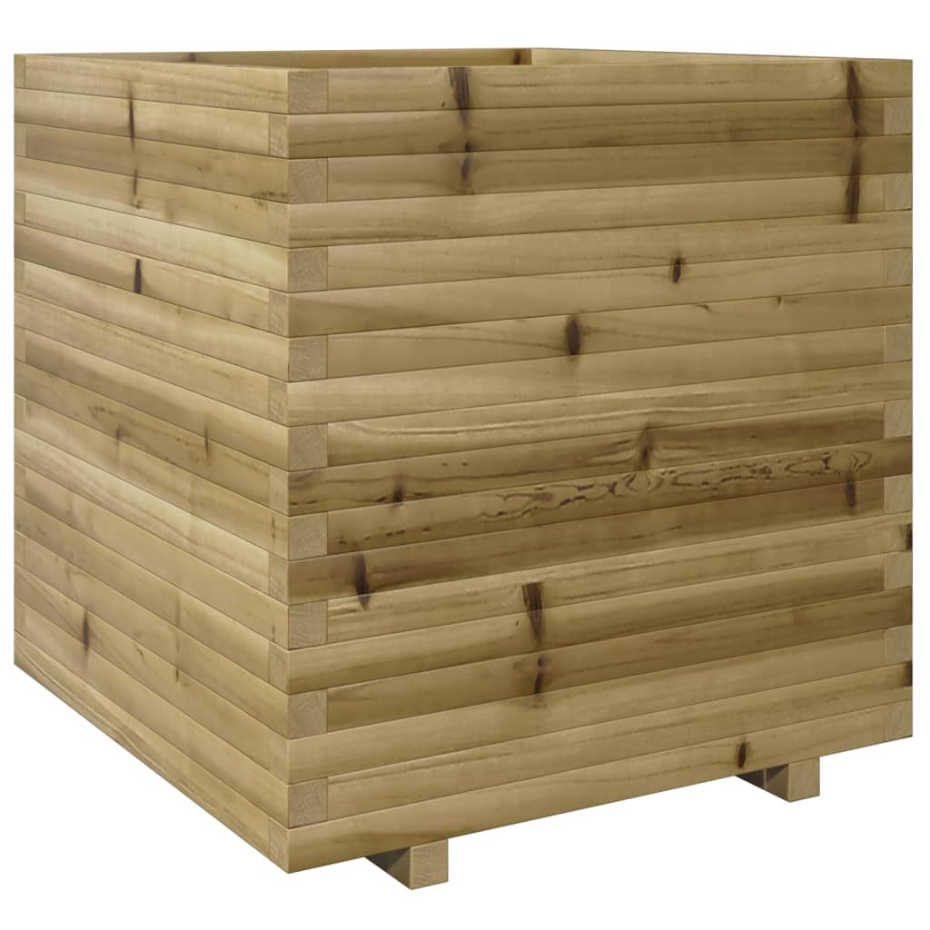 VidaXL Jardinière 70x70x72,5 cm bois de pin imprégné