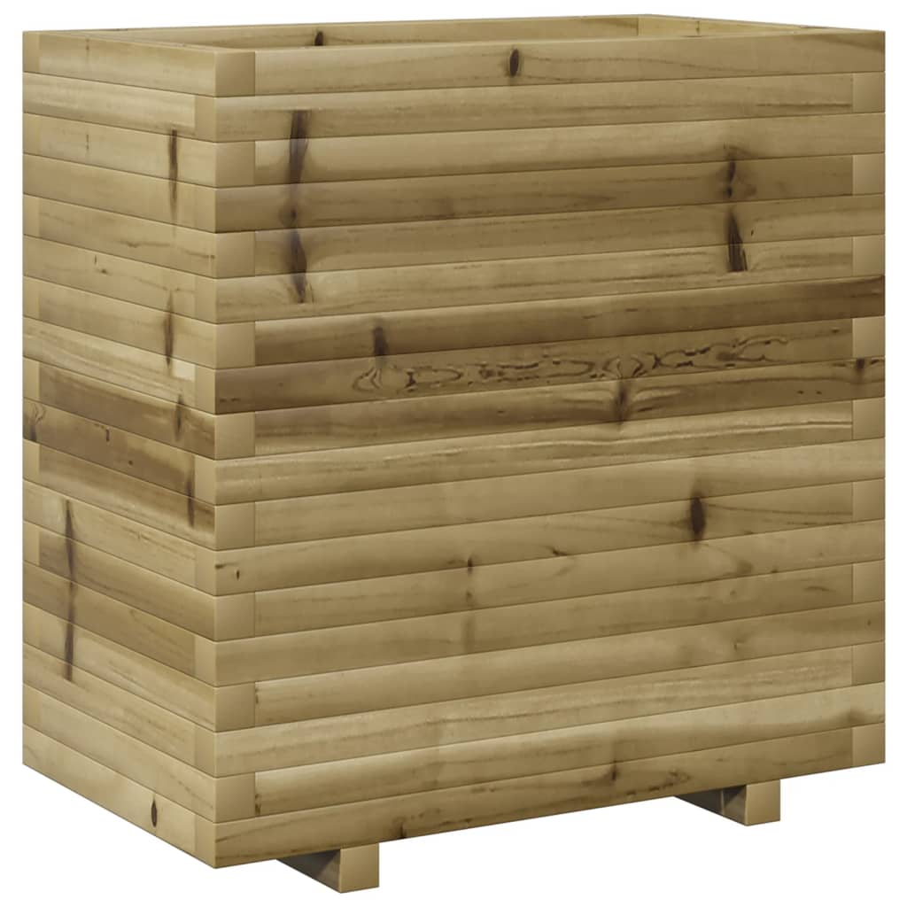 VidaXL Jardinière 70x40x72,5 cm bois de pin imprégné