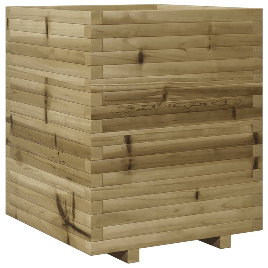 VidaXL Jardinière 60x60x72 cm bois de pin imprégné