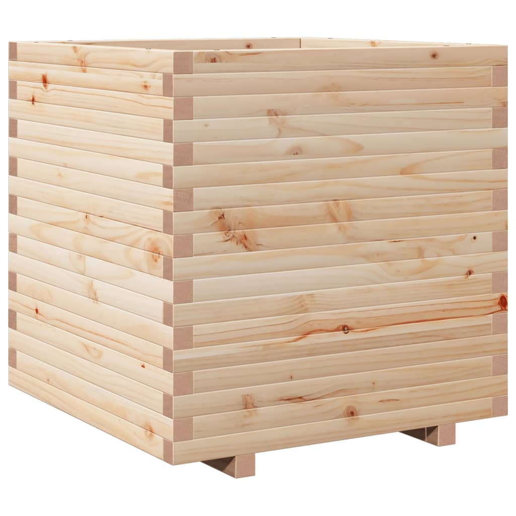 VidaXL Jardinière 70x70x72 cm bois de pin massif
