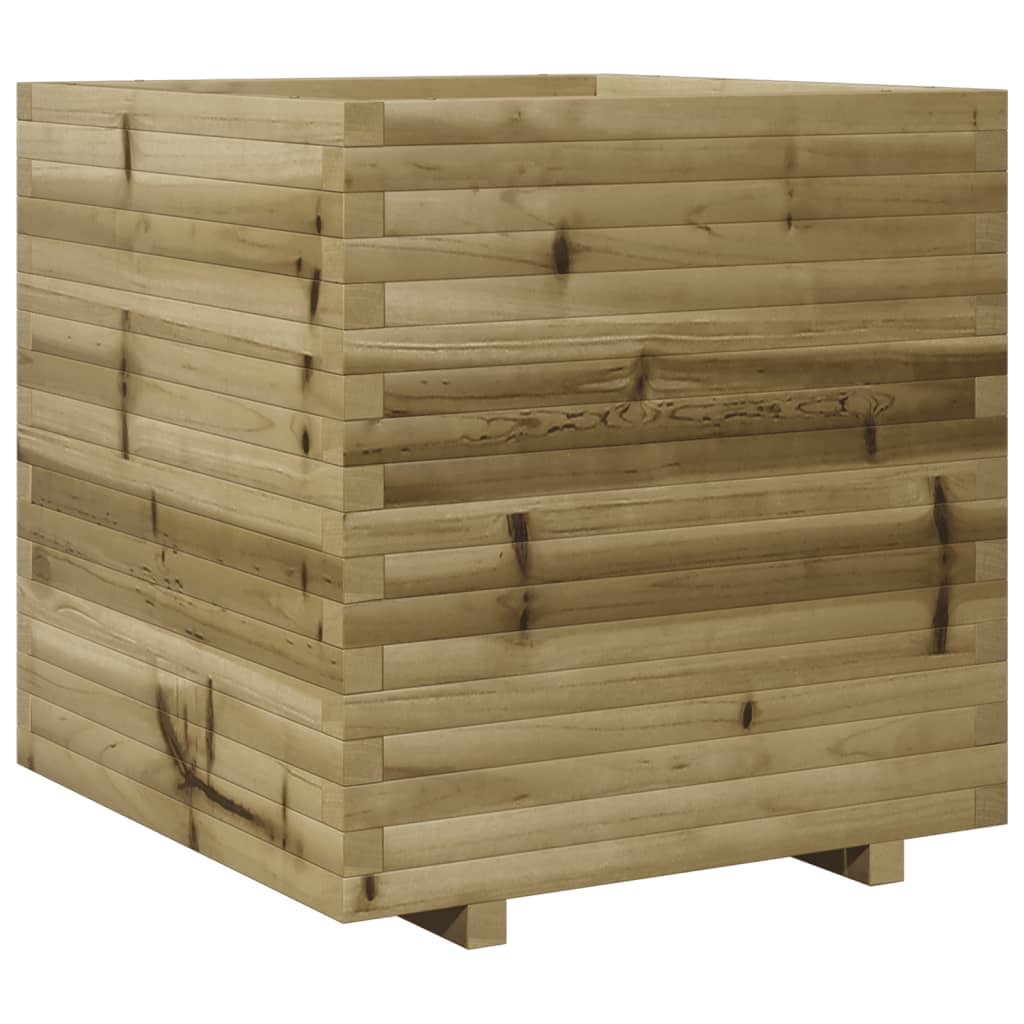 VidaXL Jardinière 70x70x72 cm bois de pin imprégné
