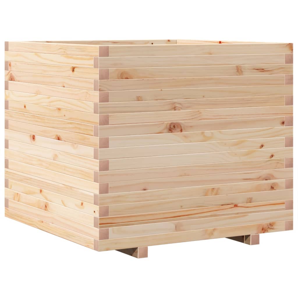VidaXL Jardinière 80x80x72 cm bois de pin massif