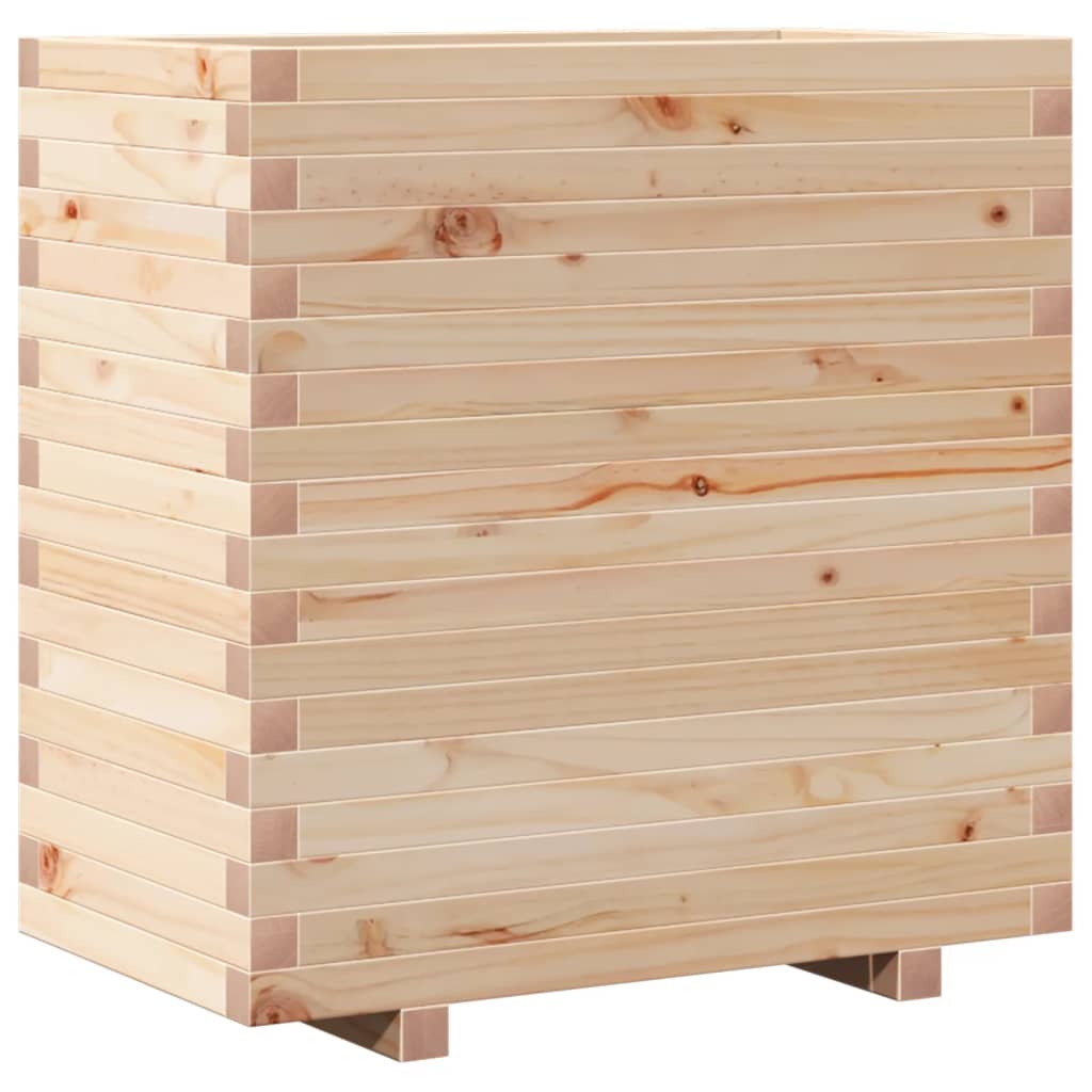 VidaXL Jardinière 70x40x72 cm bois de pin massif