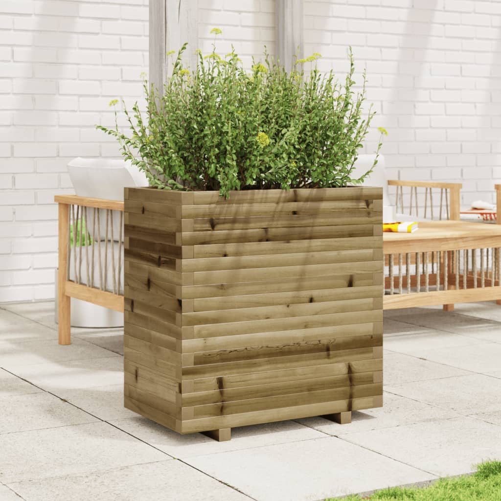 VidaXL Jardinière 70x40x72 cm bois de pin imprégné
