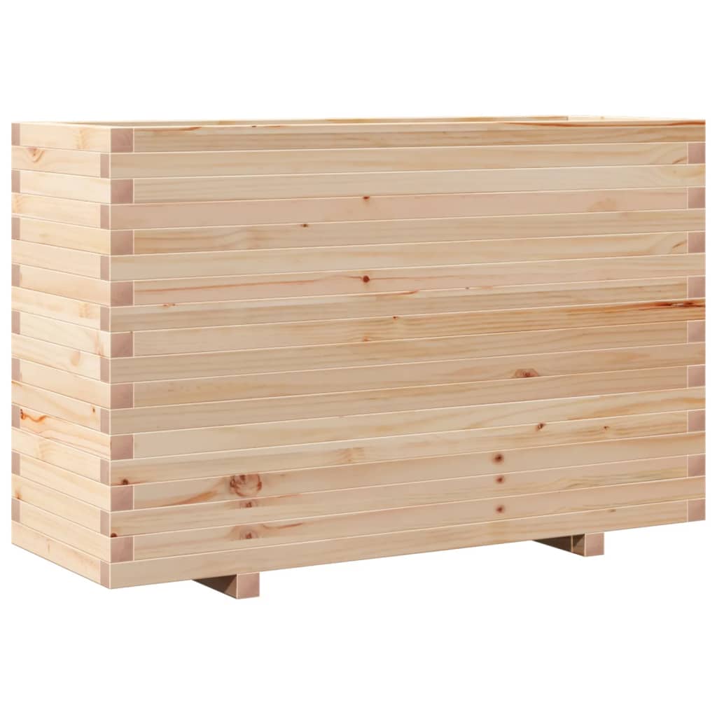 VidaXL Jardinière 110x40x72 cm bois de pin massif