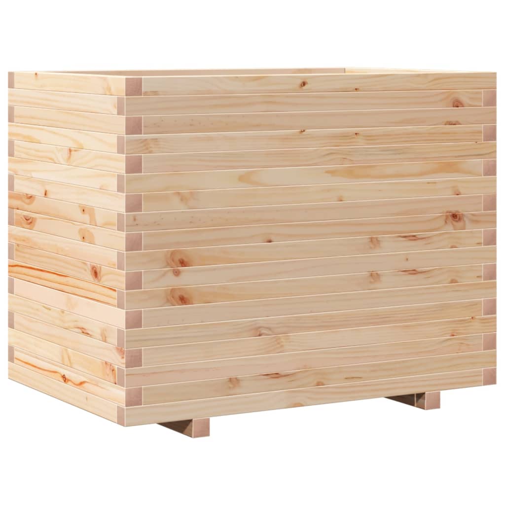 VidaXL Jardinière 90x60x72 cm bois de pin massif