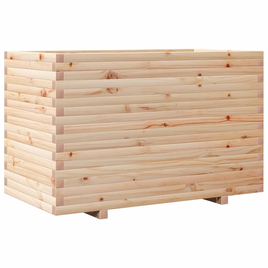 VidaXL Jardinière 110x60x72 cm bois de pin massif