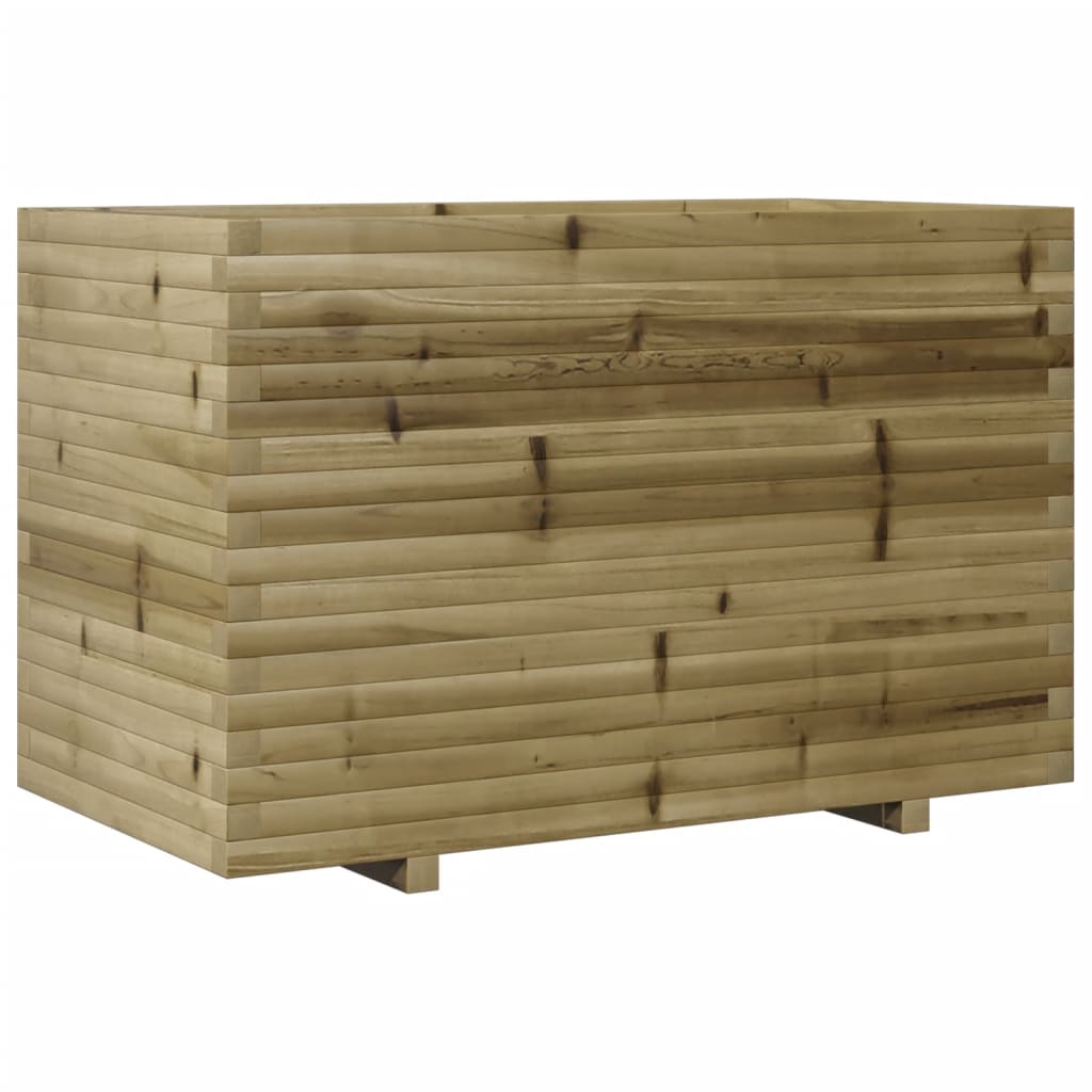 VidaXL Jardinière 110x60x72 cm bois de pin imprégné