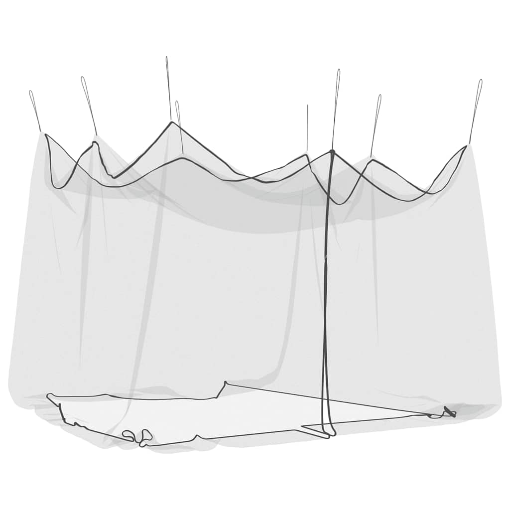 VidaXL moustiquaire pour intérieur et extérieur 156 maille 300x300x250 cm noir