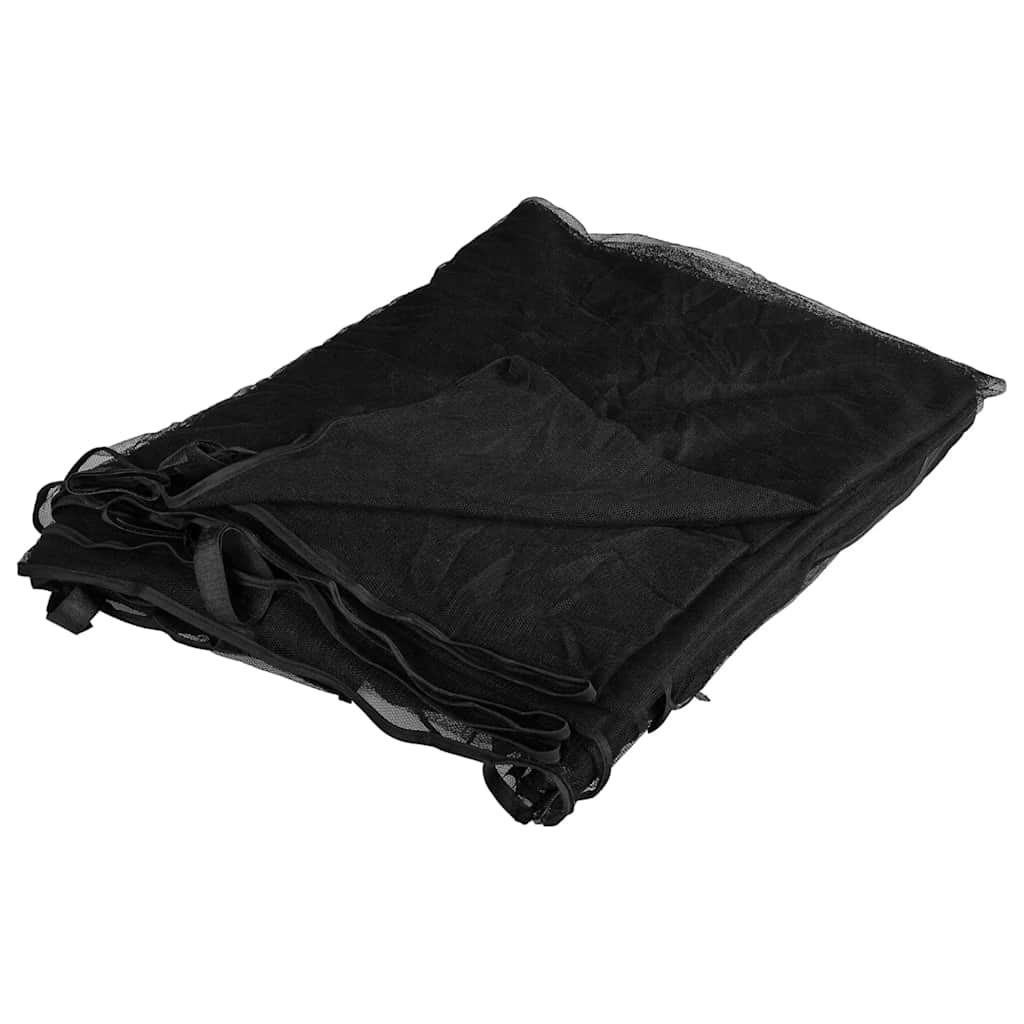 VidaXL moustiquaire 156 maille 300x300x200 cm noir