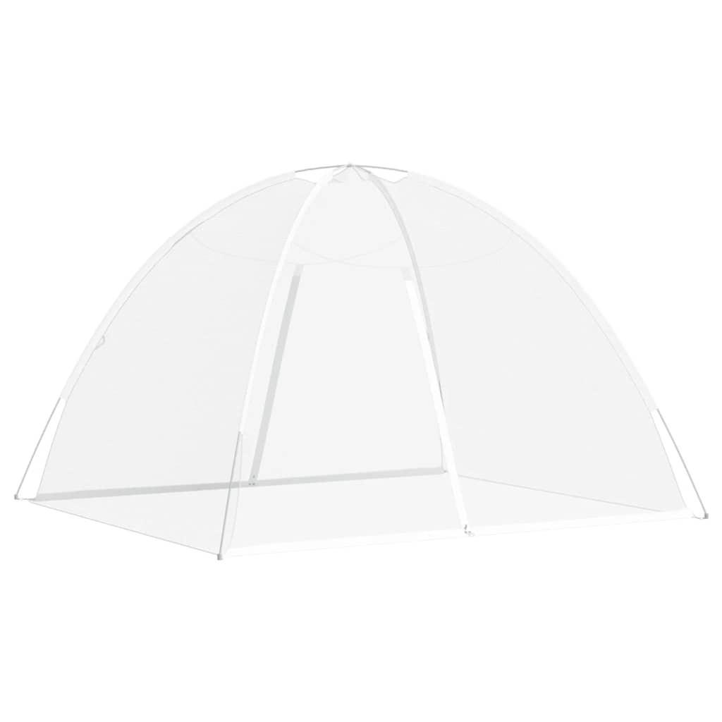 Vidaxx moustiquaire avec portes mongolie 220 maille 200x180x135 cm blanc