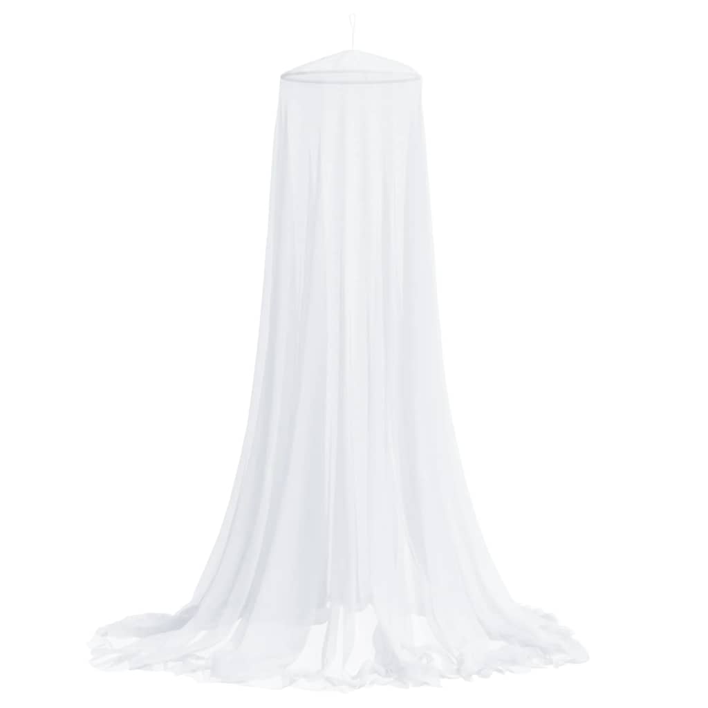 VidaXL moustiquaire pour lit 220 maille 56x56x220 cm blanc