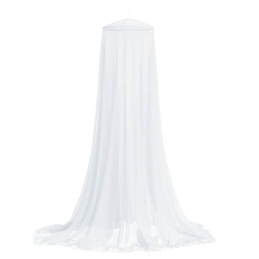 VidaXL moustiquaire pour lit 220 maille 56x56x220 cm blanc
