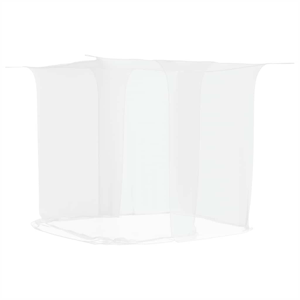 Vidaxx moustiquaire suspendue 156 maille 220x150x180 cm blanc